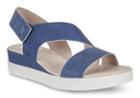 Ecco Women's Touch 2-strap Plateau Sandals Size 6/6.5