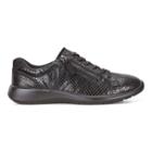 Ecco Soft 5 Side Zip Sneaker Size 6-6.5 Black