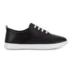 Ecco Leisure Tie Sneakers Size 4-4.5 Black