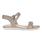 Ecco Touch Embellished Sandal Size 4-4.5 Moon Rock