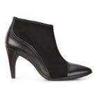 Ecco Shape 75 Pointy Ankle Boo Boots Size 4-4.5 Black