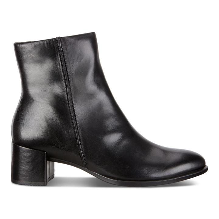 Ecco Shape 35 Block Ankle Boot Size 5-5.5 Black