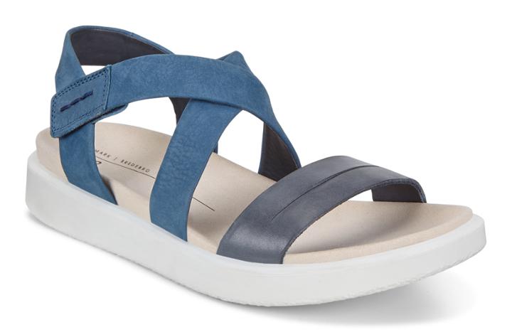 Ecco Flowt W Sandals Size 6-6.5 Marine