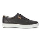 Ecco Mens Soft 7 Perf Tie Sneakers Size 5-5.5 Black
