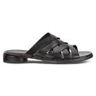 Ecco W Flat Sandal Flat Sandal Size 7-7.5 Black