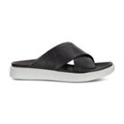 Ecco Flowt Lx W Slide Sandals Size 8-8.5 Black
