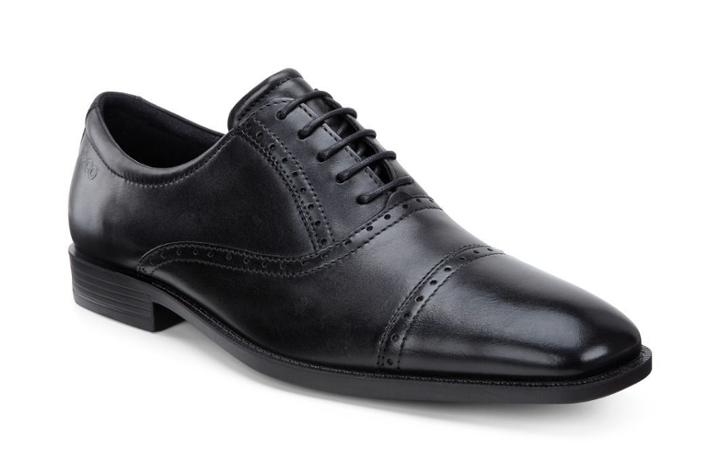 Ecco Men's Edinburgh Cap Toe Tie Shoes Size 38