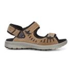 Ecco Mens Terra 2s Sandal Size 7-7.5 Navajo Brown