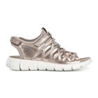 Ecco Womens Intrinsic Sandal 2 Size 5-5.5 Warm Grey Metallic