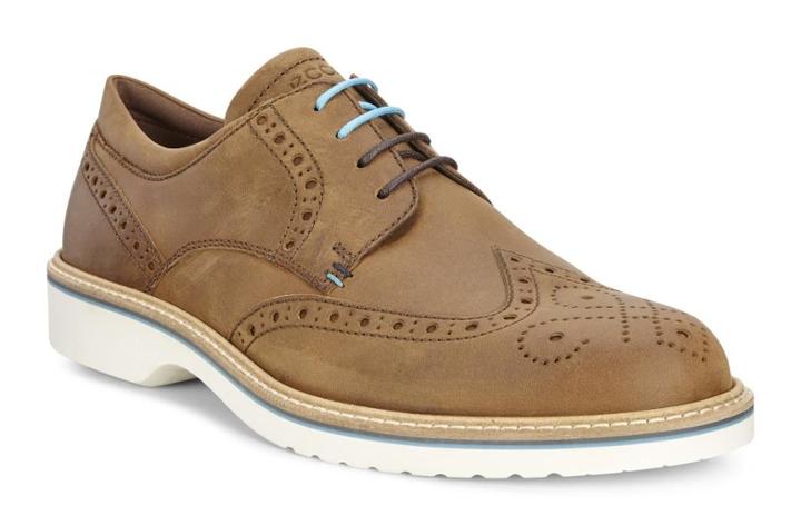 Ecco Men's Ian Wingtip Tie Shoes Size 5/5.5