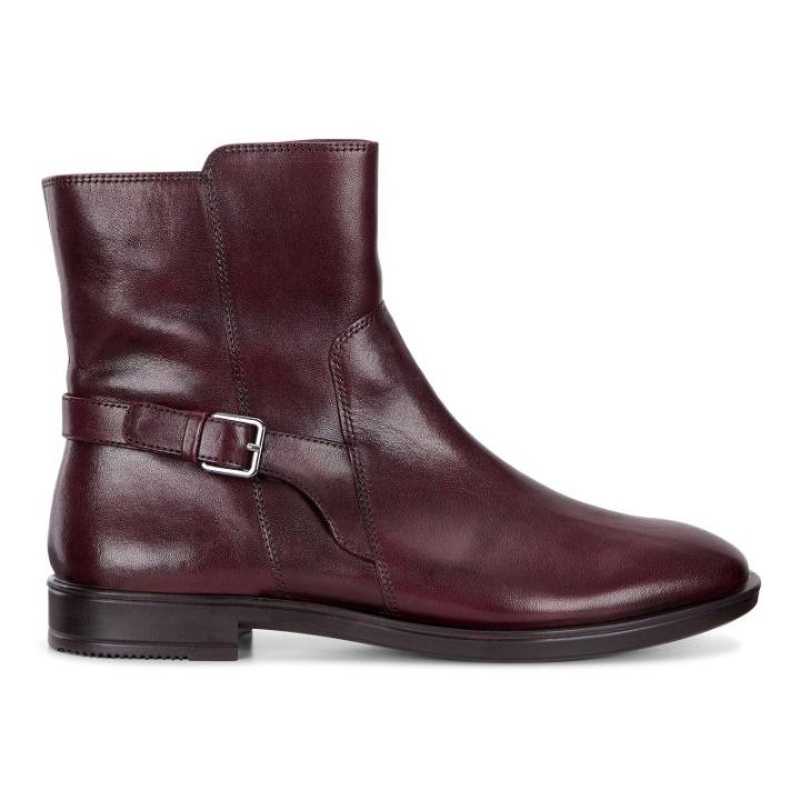 Ecco Shape M 15 Mid-cut Boot Size 4-4.5 Bordeaux