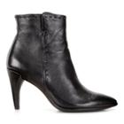 Ecco Shape 75 Rivet Boot Size 4-4.5 Black