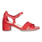 Ecco Shape 35 Block Sandal Size 10-10.5 Chili Red
