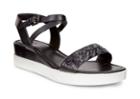 Ecco Women's Touch Braided Plateau Sandals Size 4/4.5