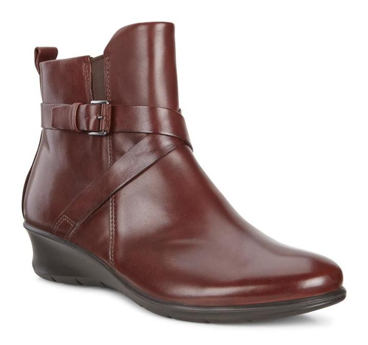 Ecco Women's Felicia Ankle Buckle Boots Size 6/6.5