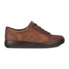 Ecco Mens Soft 7 Casual Tie Sneakers Size 6-6.5 Cocoa Brown