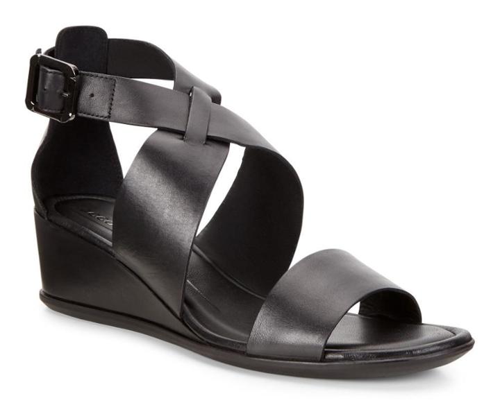 Ecco Women's Shape 35 Wedge Ankle Sandals Size 9/9.5