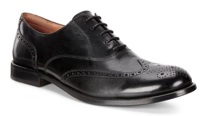 Ecco Men's London Brogue Tie Shoes Size 7/7.5