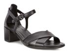 Ecco Shape 35 Block Sandal Size 6-6.5 Black