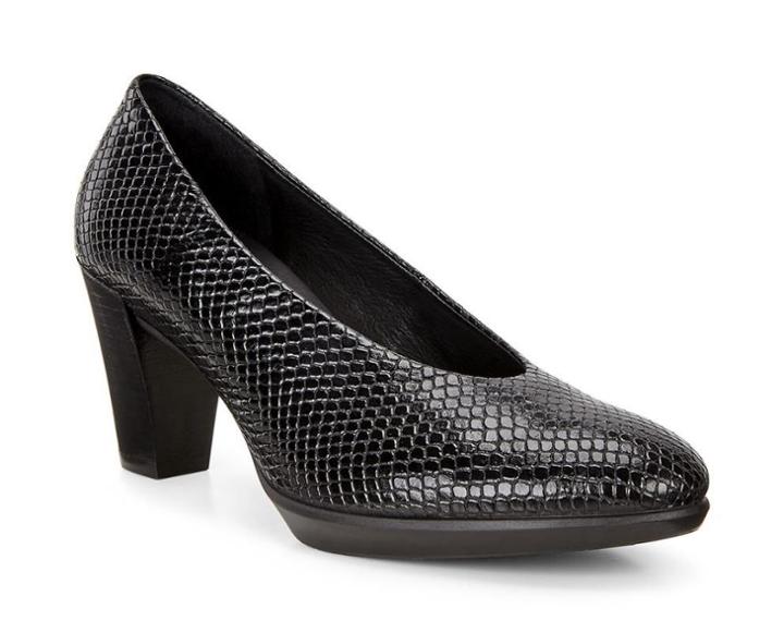 Ecco Women's Shape 55 Stack Pump Shoes Size 4/4.5