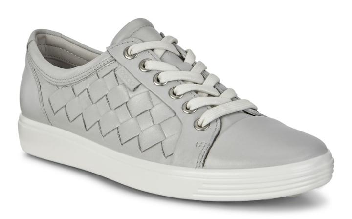 Ecco Women's Soft 7 Woven Tie Shoes Size 7/7.5