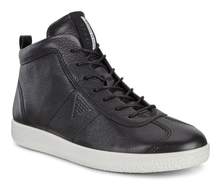 Ecco Men's Soft 1 High Top Boots Size 11/11.5