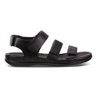 Ecco Flash Flat Sandal Size 6-6.5 Black