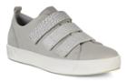 Ecco Womens Soft 8 3 Strap Sneakers Size 4-4.5 Concrete
