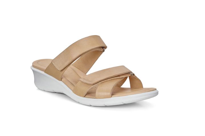 Ecco Felicia Sandal Heeled San Size 4-4.5 Powder