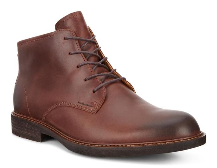 Ecco Men's Kenton Plain Toe Boots Size 5/5.5
