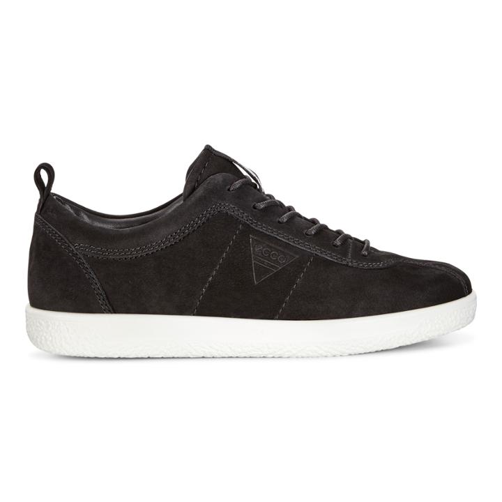 Ecco Womens Soft 1 Sneaker Size 4-4.5 Black