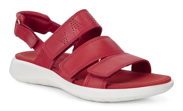 Ecco Women's Soft 5 3-strap Sandals Size 9/9.5