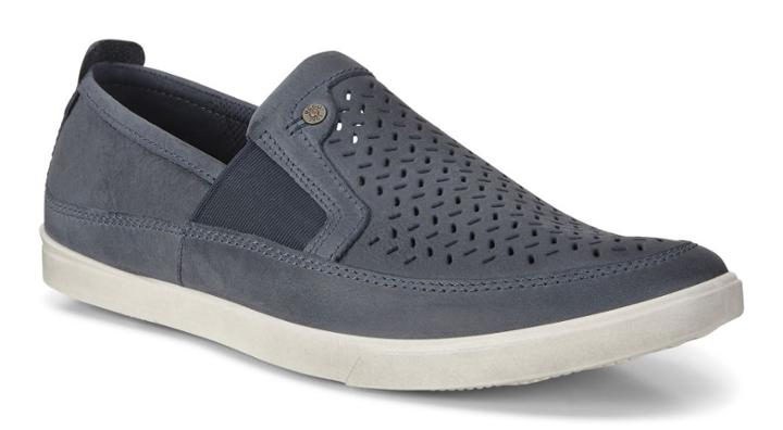 Ecco Men's Collin Perf Slip On Shoes Size 9/9.5