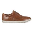 Ecco Collin Nautical Perf Sneakers Size 5-5.5 Cocoa Brown