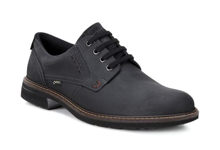 Ecco Men's Turn Gtx Plain Toe Tie Shoes Size 40