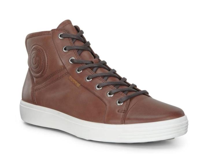 Ecco Men's Soft 7 High Top Boots Size 8/8.5