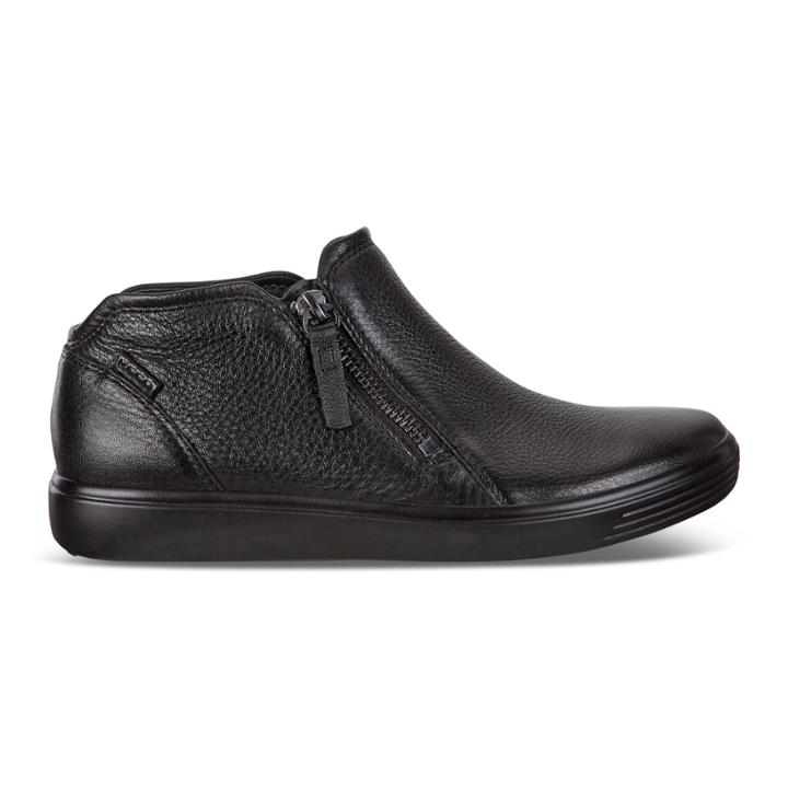 Ecco Womens Soft 7 Low Bootie Size 6-6.5 Black