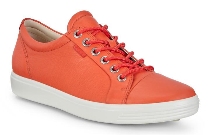 Ecco Womens Soft 7 Sneaker Size 5-5.5 Fire