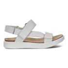 Ecco Corksphere Sandal W Size 4-4.5 White
