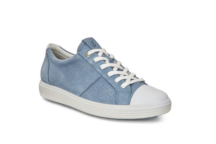 Ecco Soft 7 W Shoe Sneakers Size 4-4.5 White