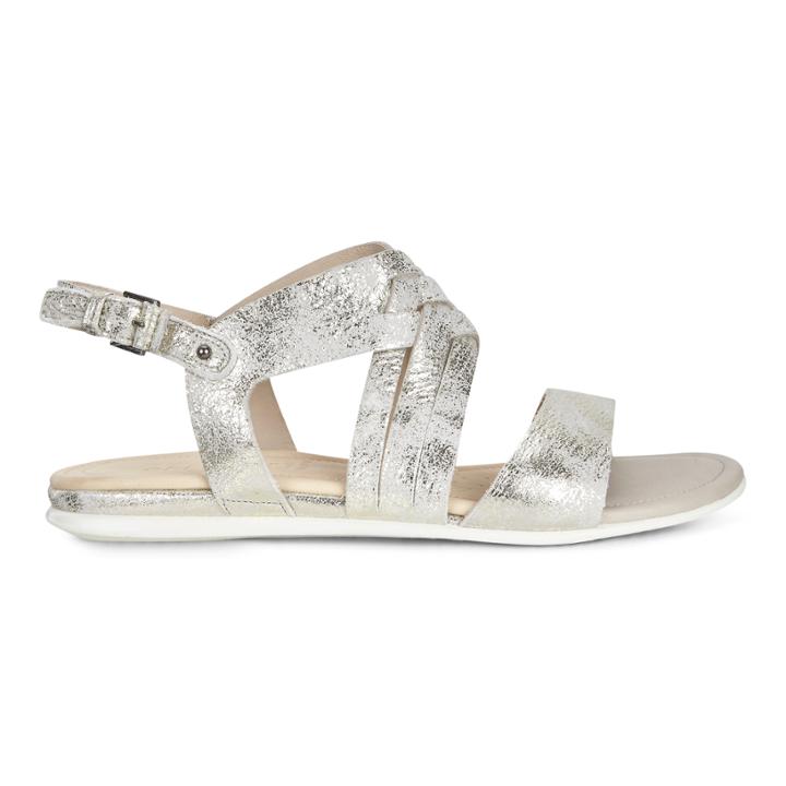 Ecco Touch Sandal Size 5-5.5 Gravel