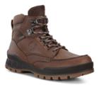Ecco Mens Track 25 Moc High Boots Size 7-7.5 Cocoa Brown
