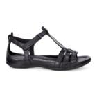 Ecco Flash T-strap Sandal Size 5-5.5 Black