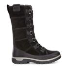 Ecco Womens Gora Tall Boot Size 6-6.5 Black