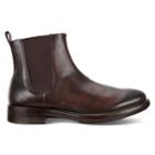 Ecco Vitrus Artisan Chelsea Boots Size 5-5.5 Cocoa Brown