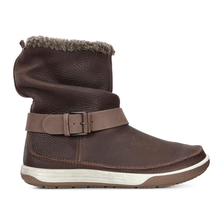 Ecco Chase Ii Slouch Gtx Boots Size 6-6.5 Cocoa Brown