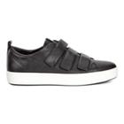 Ecco Wmns Soft 8 Strap Sneaker Size 7-7.5 Black