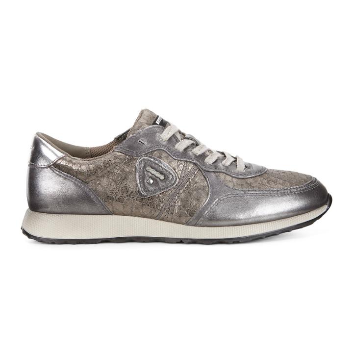 Ecco Womens Sneak Sneakers Size 8-8.5 Alusilver