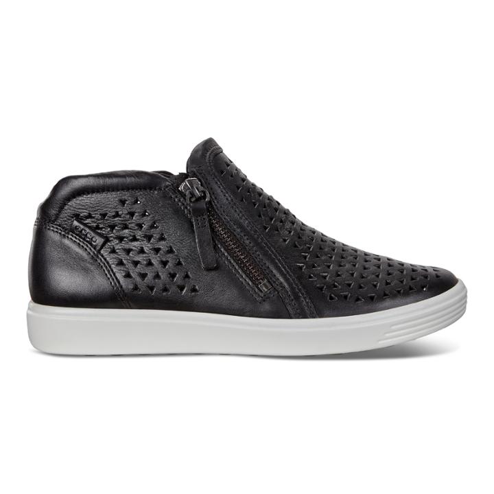 Ecco Soft 7 W Mid-cut Boot Size 4-4.5 Black