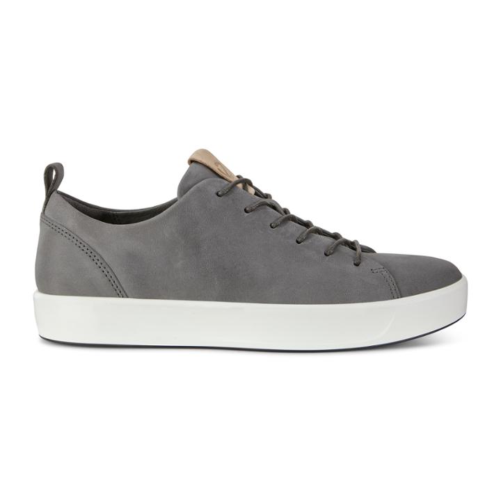 Ecco Soft 8 M Tie Sneakers Size 10-10.5 Dark Shadow